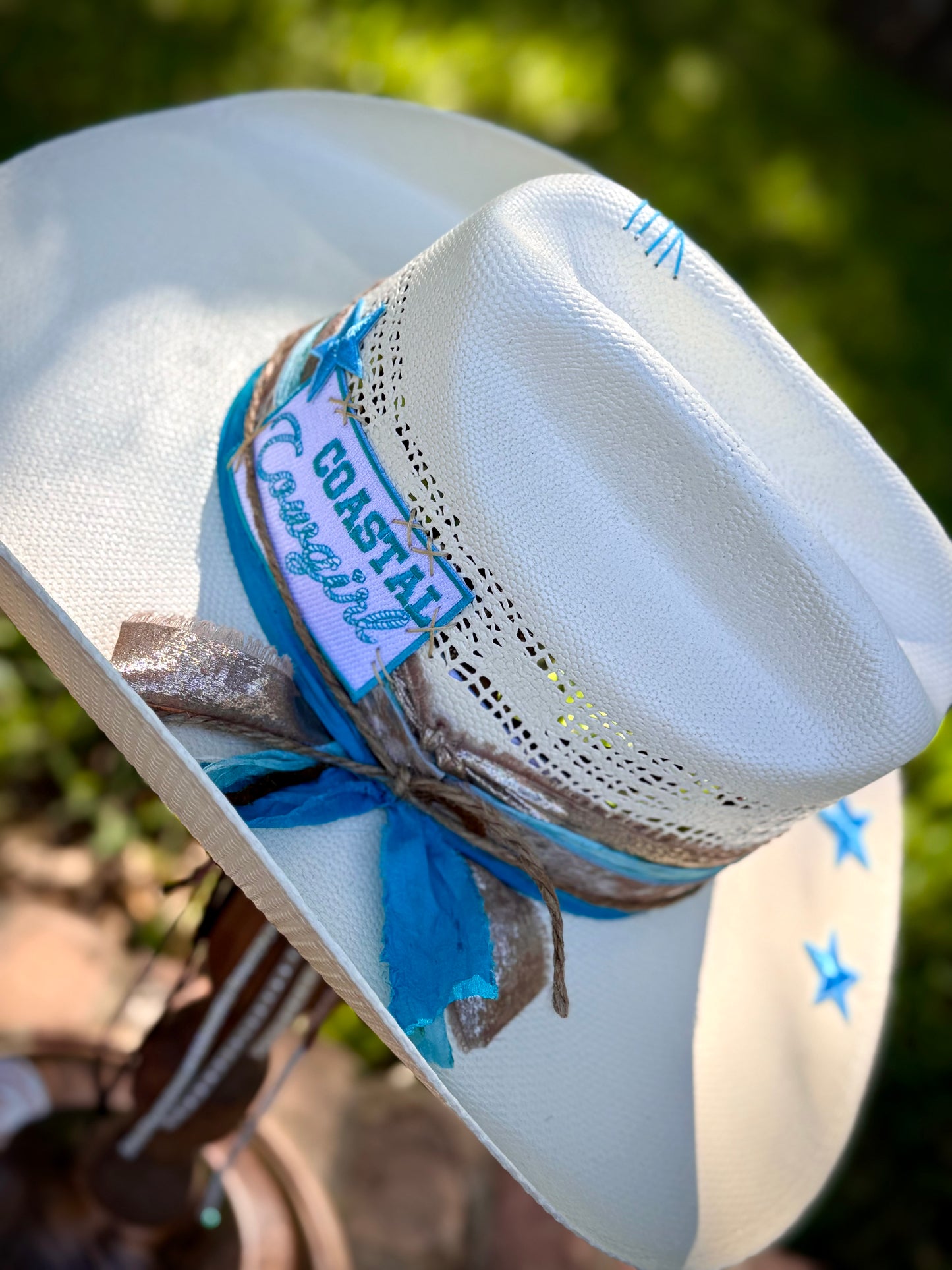 Coastal Cowgirl - Truck Stop Cowgirl Straw Hat