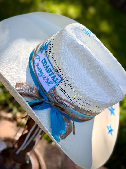 Coastal Cowgirl - Truck Stop Cowgirl Straw Hat