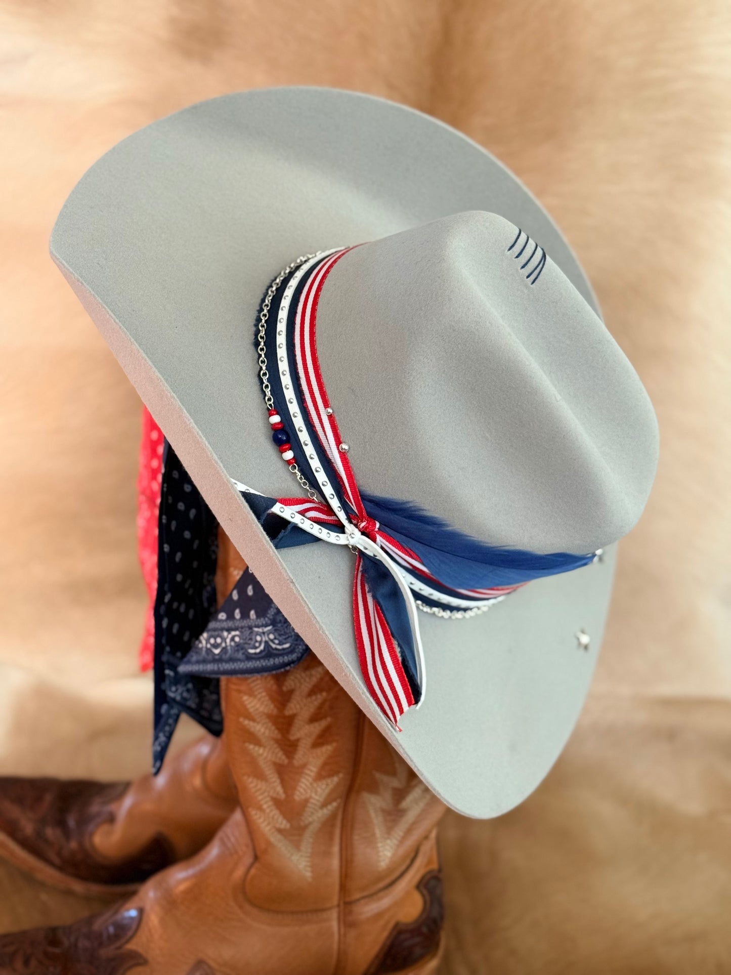 Red, White & Blue - Game Day Hat
