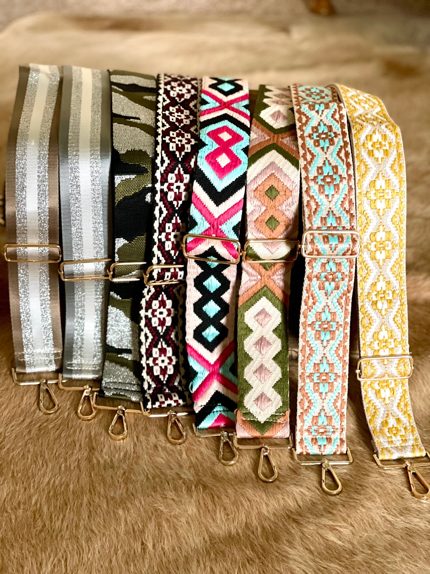 "Guitar Strap" Style Purse Straps