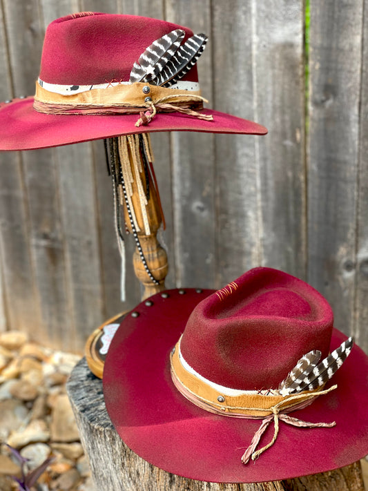 Customized Western Fashion Hat - The County Line III