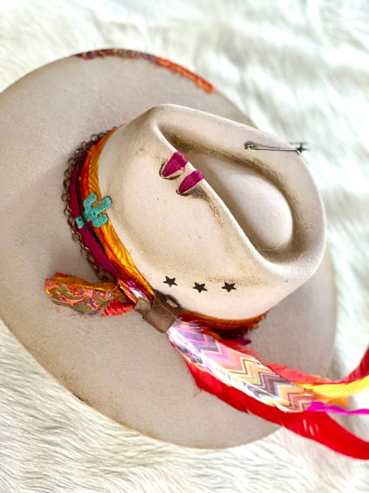 Customized Western Fashion Hat - Desert Daze