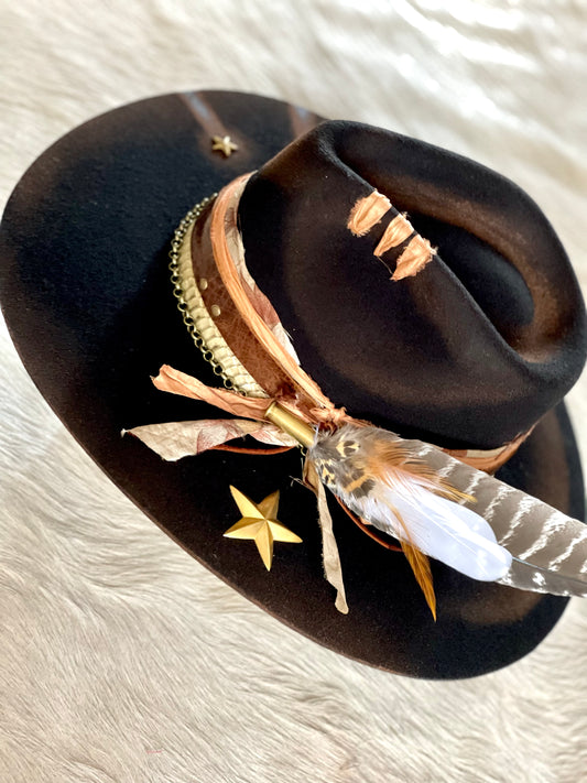 Customized Western Fashion Hat - The Rattler