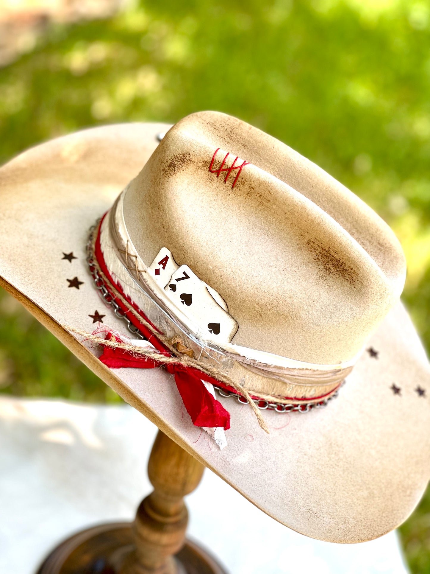 Customized Cowboy Hat - The Ice House