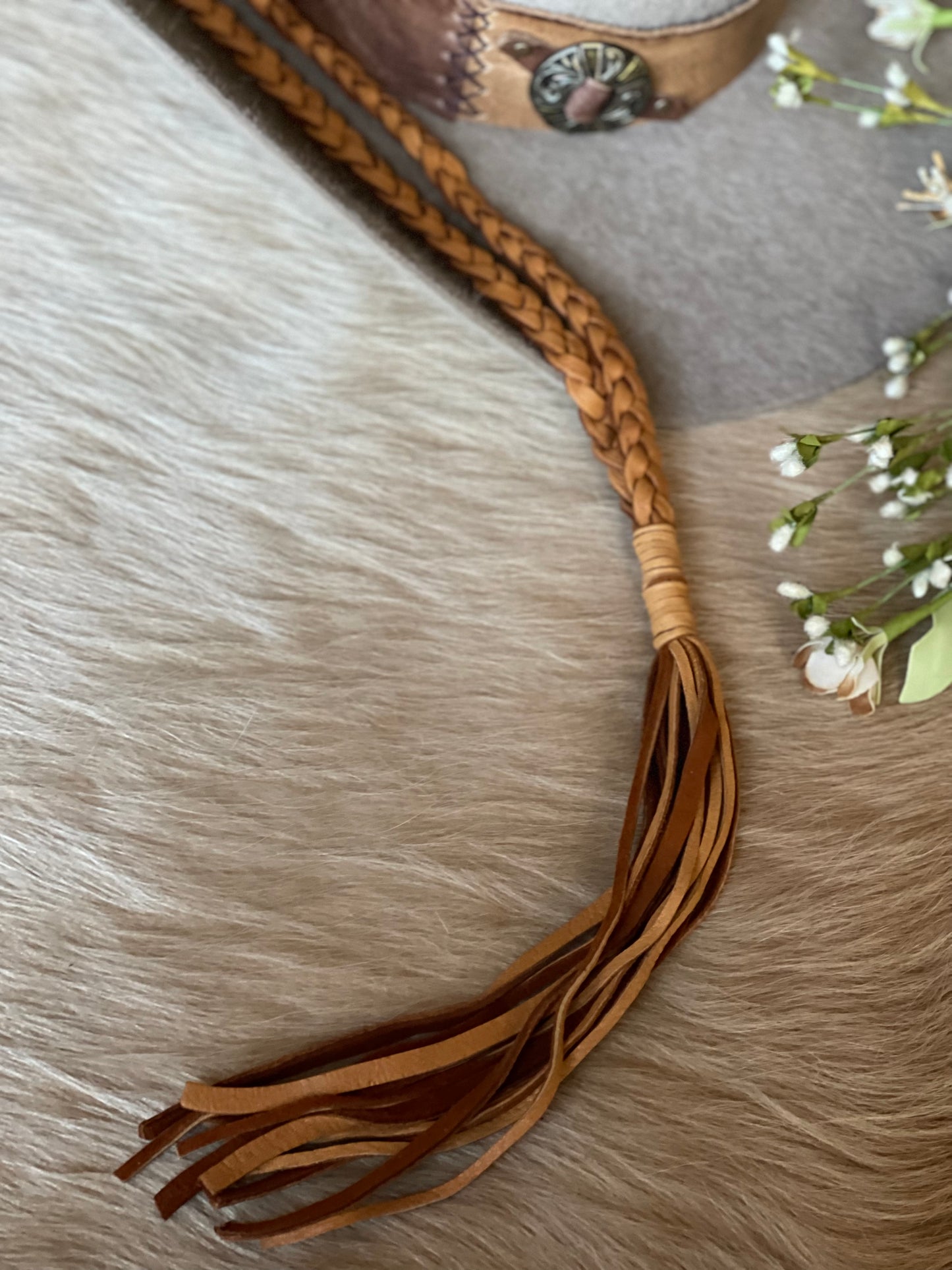 Leather Braided Necklace