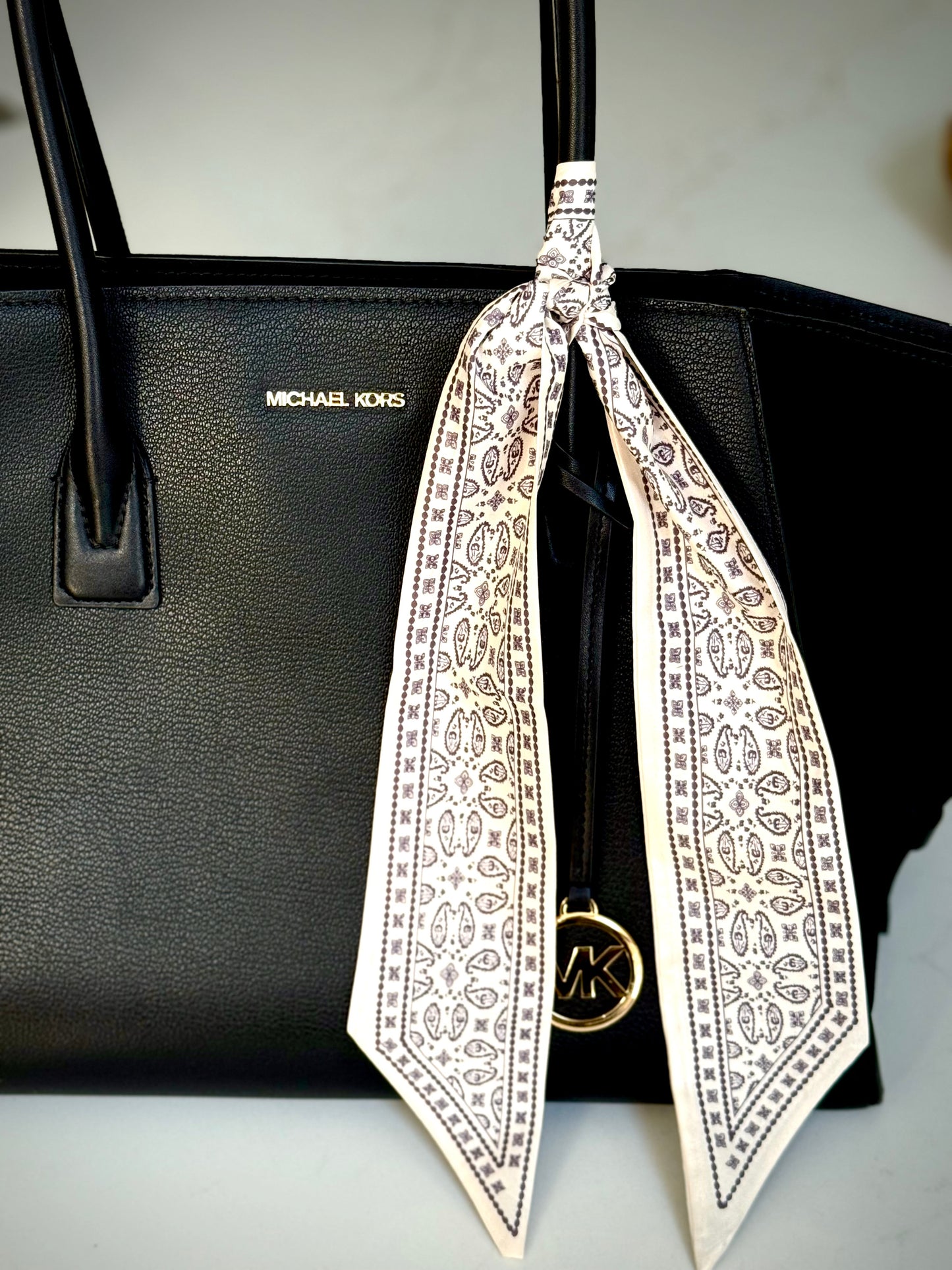 Twill Silk Scarves -  Paisley