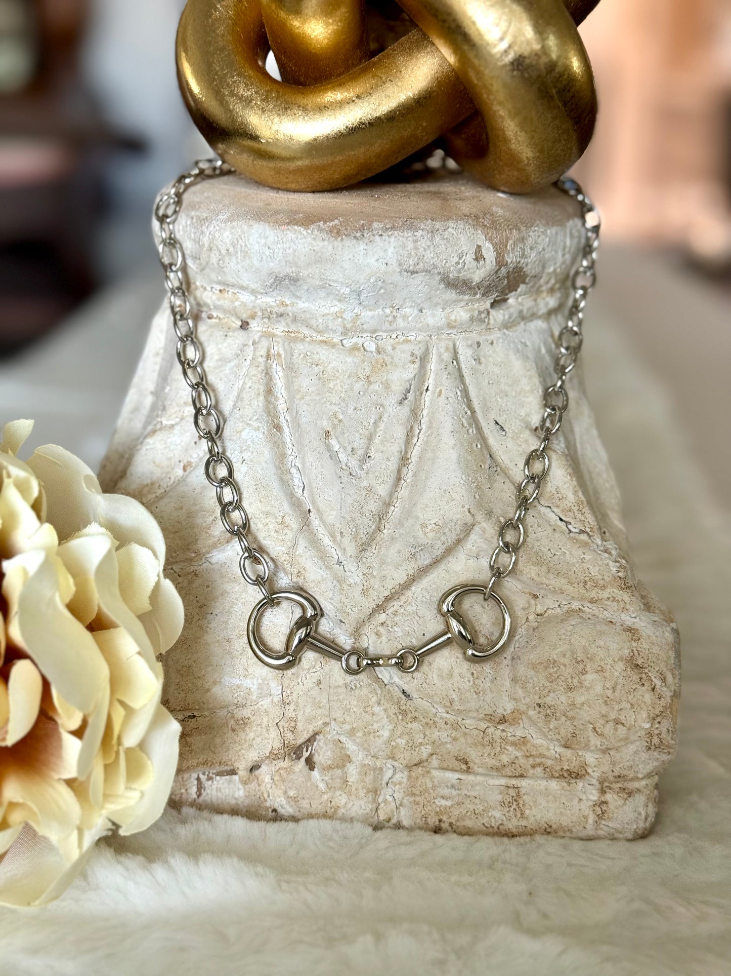 The Polo - Snaffle Bit Necklace