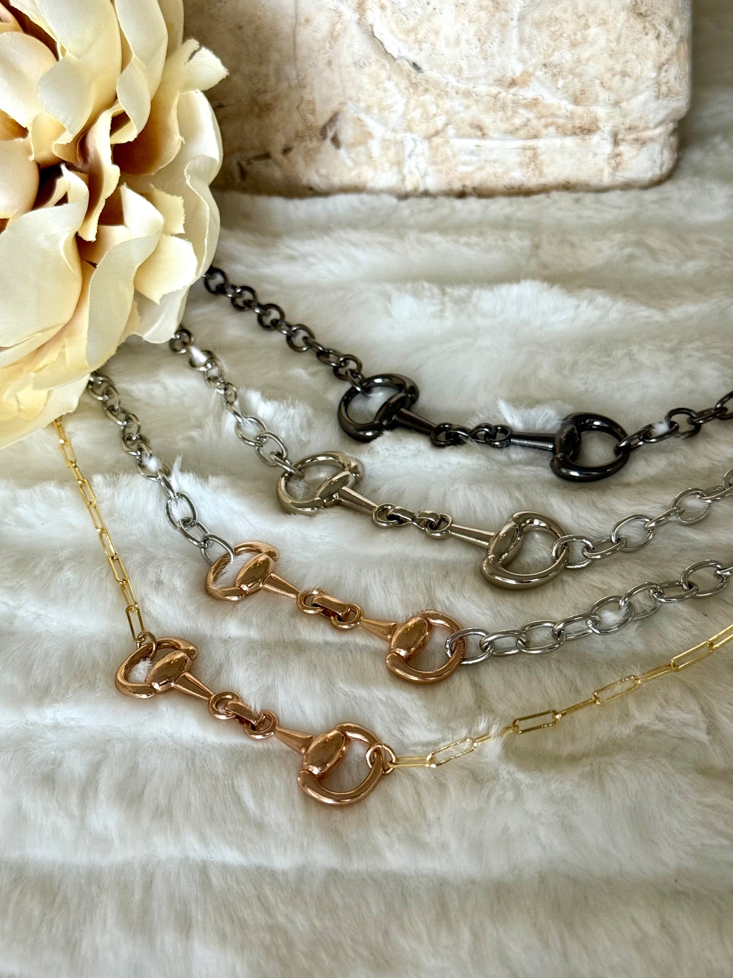 The Polo - Snaffle Bit Necklace