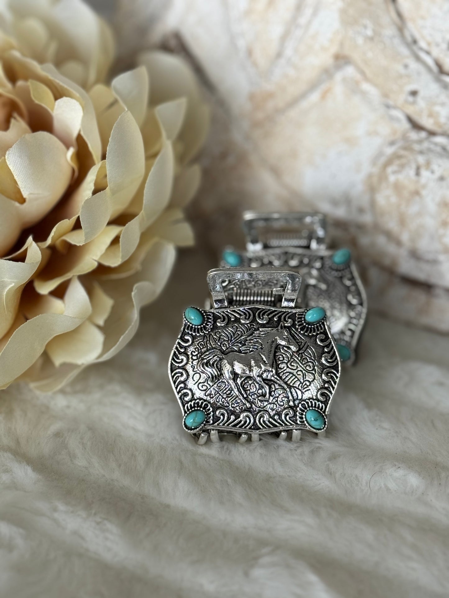 Detailed Southwestern Hair Clip