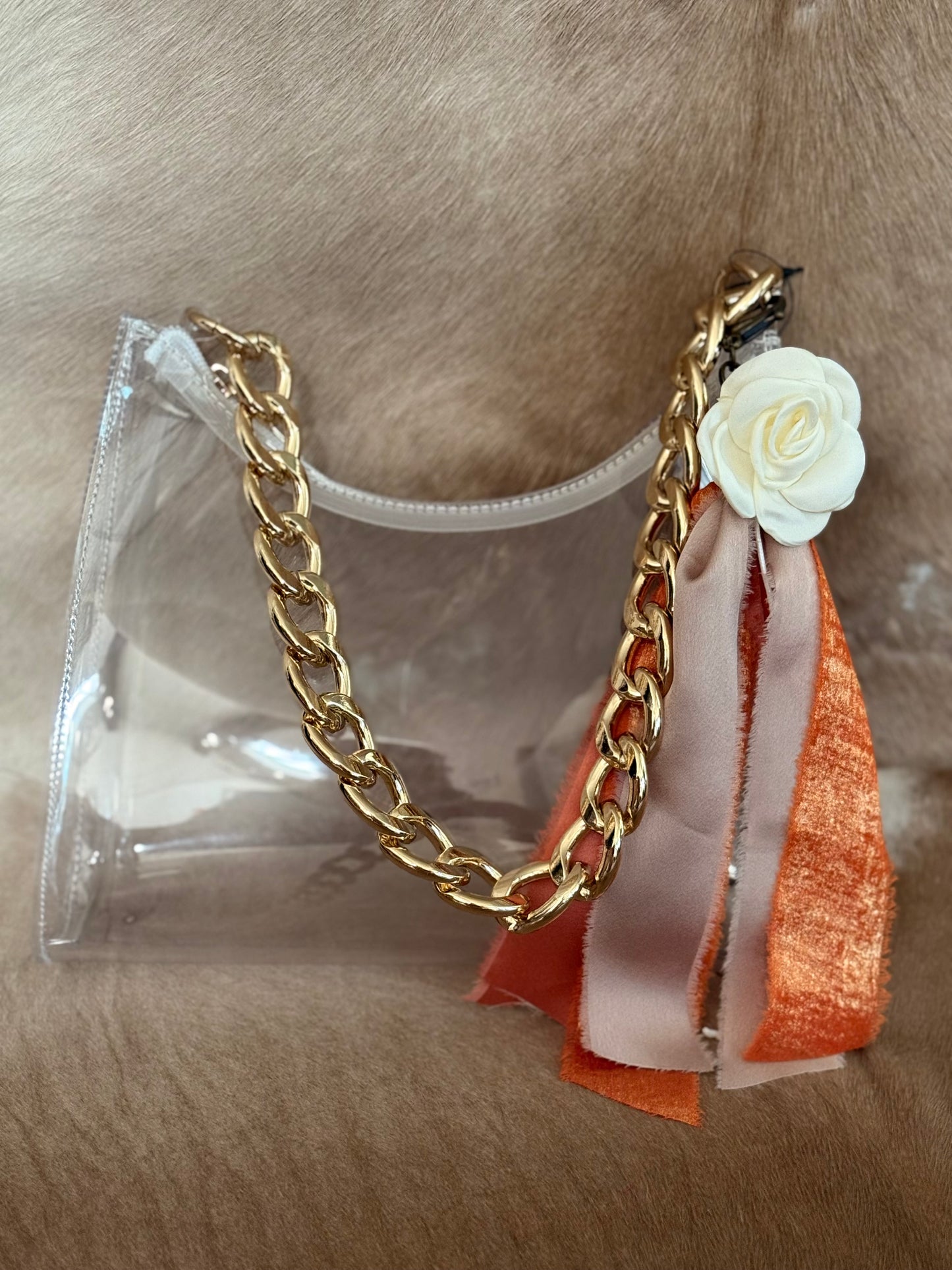 Game Day -  Ribbon Purse Tassel