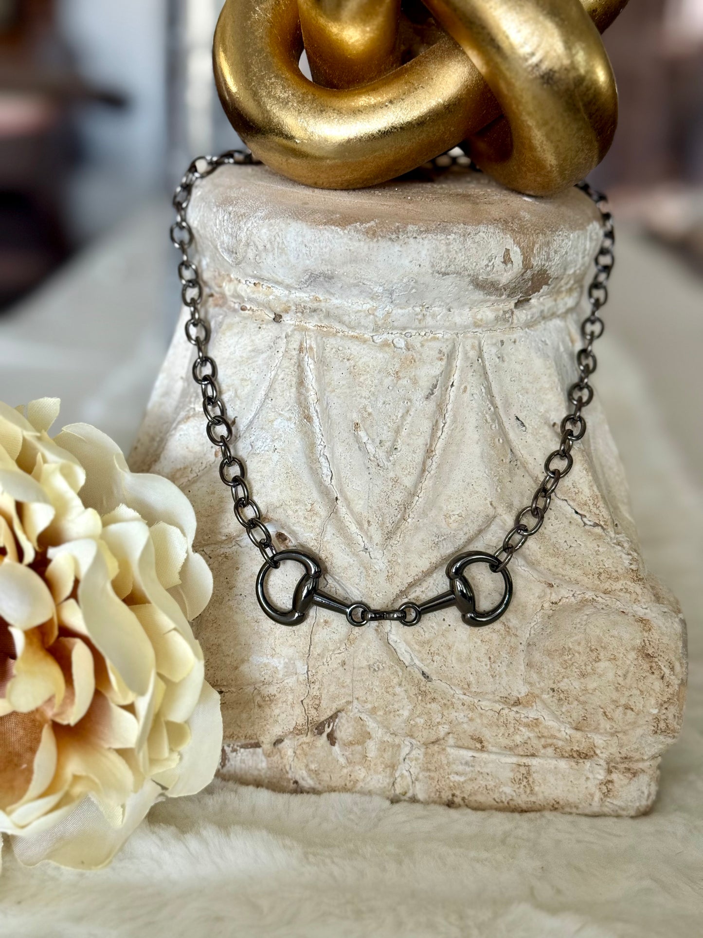 The Polo - Snaffle Bit Necklace