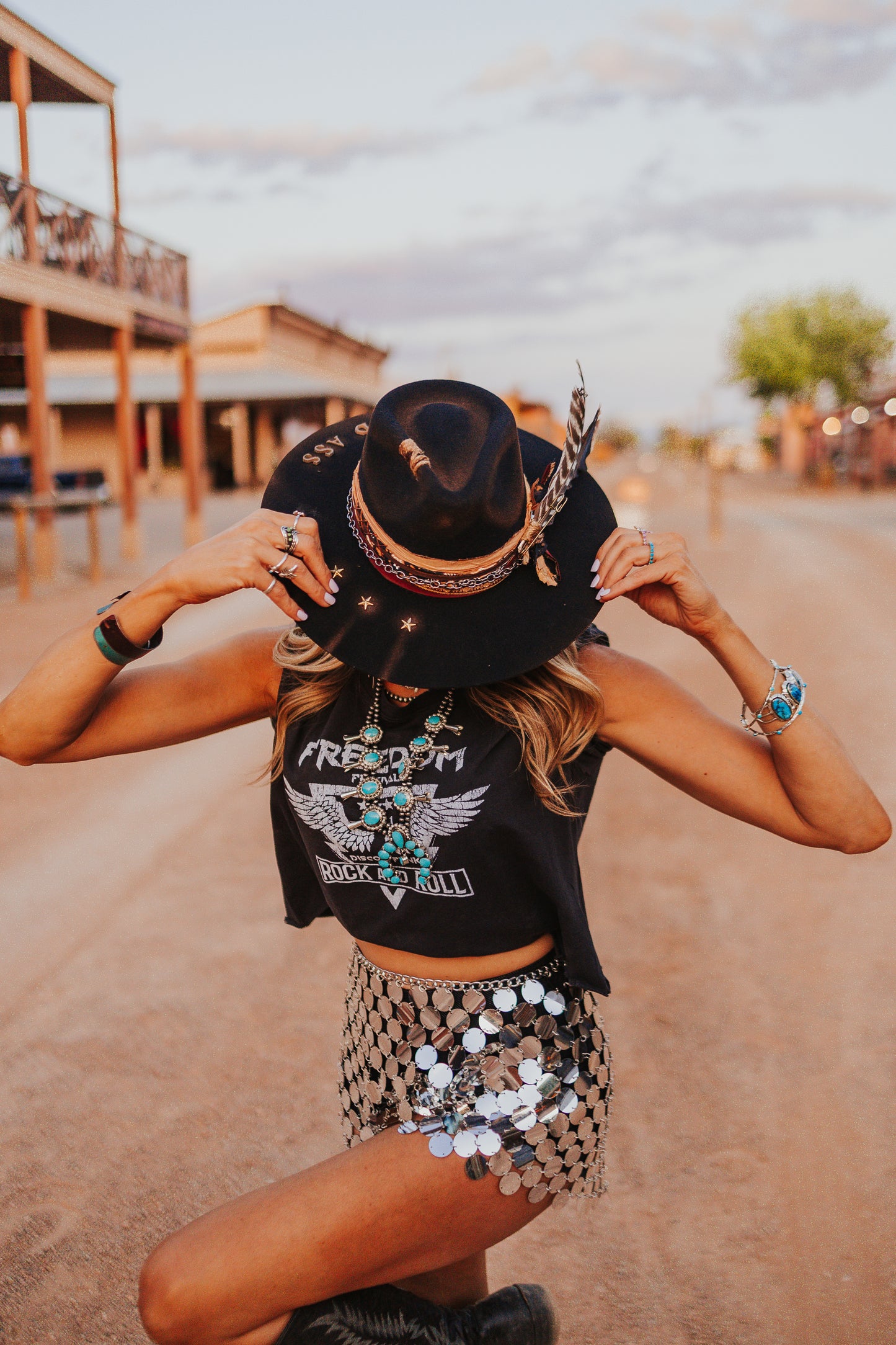 Customized Western Fashion Hat - Bad Ass