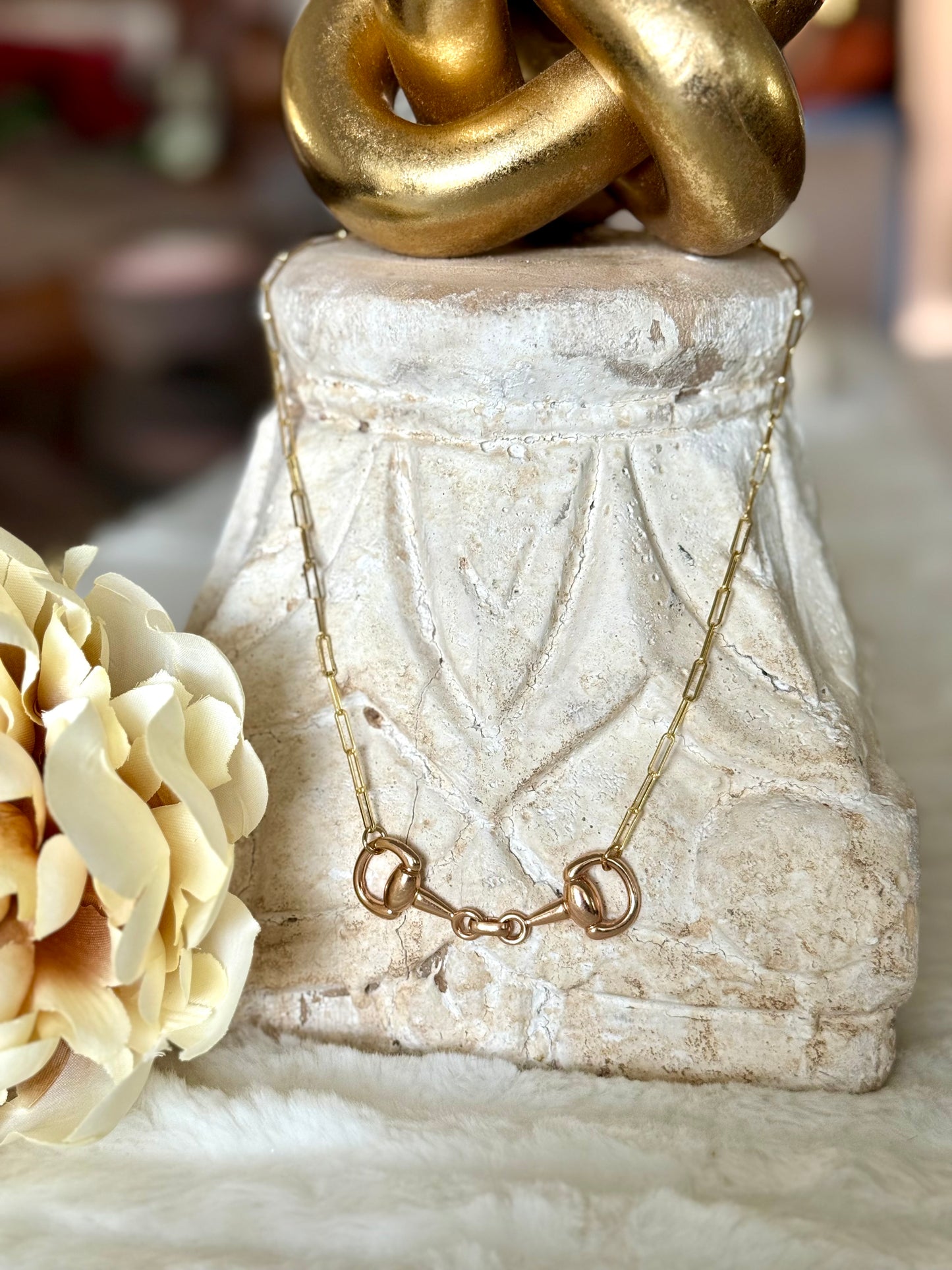 The Polo - Snaffle Bit Necklace