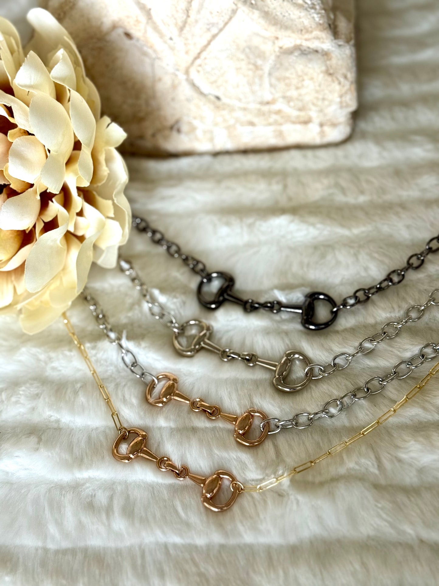 The Polo - Snaffle Bit Necklace