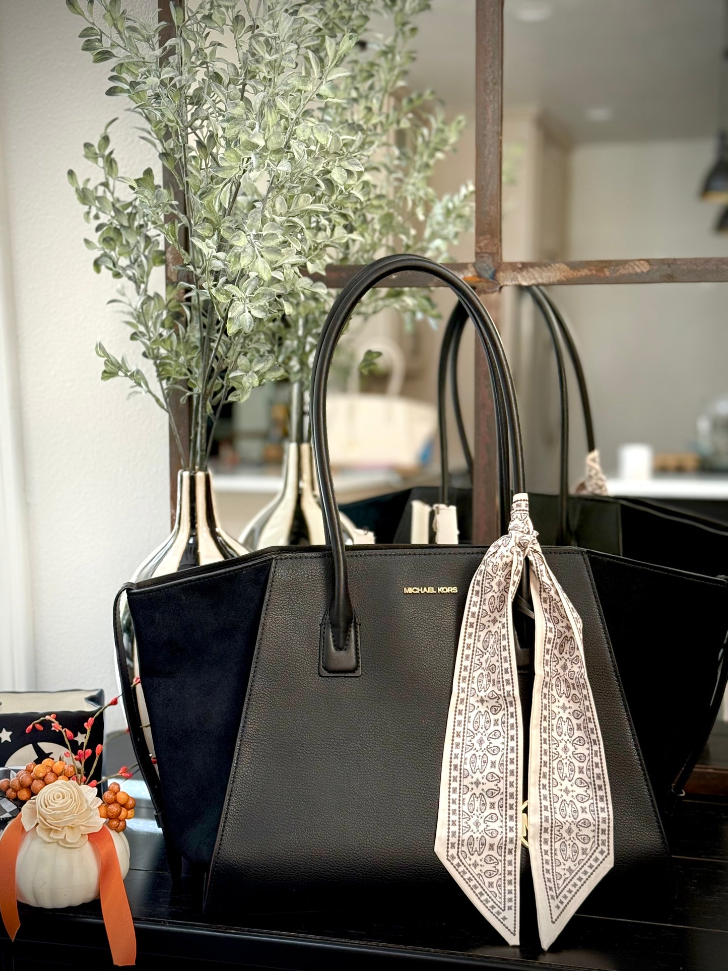 Twill Silk Scarves -  Paisley