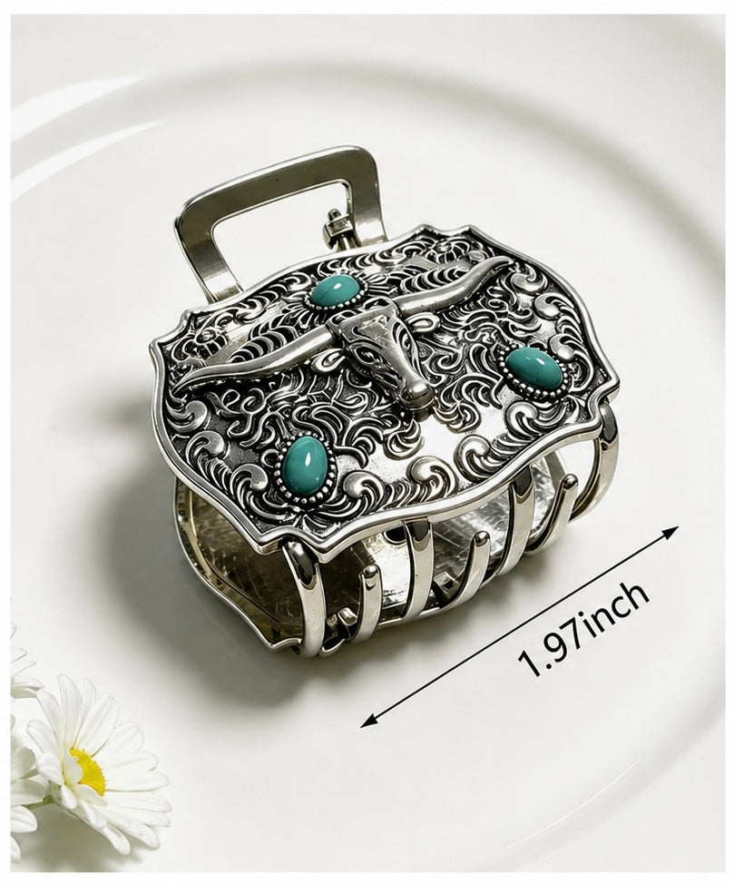 Detailed Southwestern Hair Clip