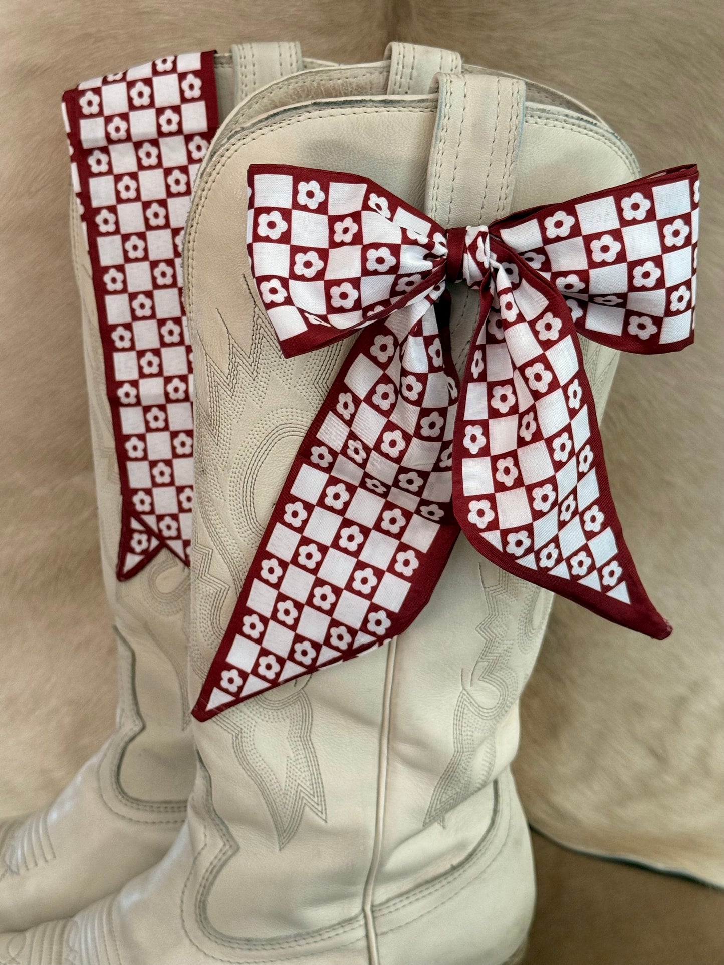 Boot Bows -  Game Day Colors