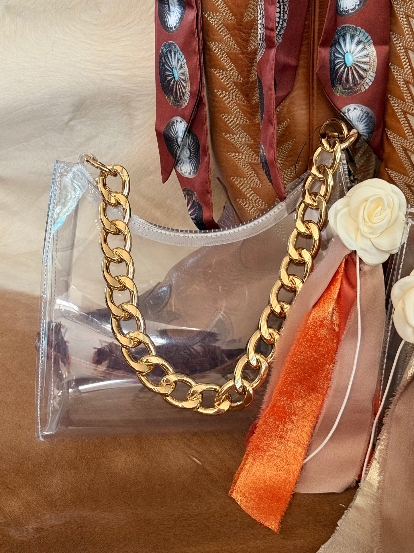 Game Day -  Ribbon Purse Tassel