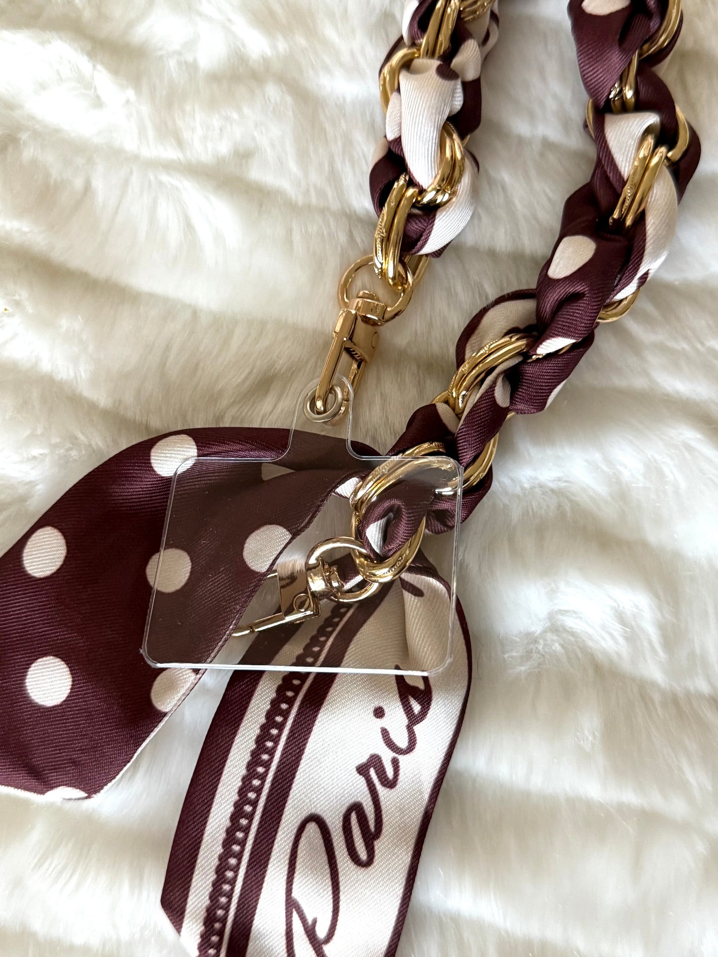 Purse Charm/Phone Chain - Dots