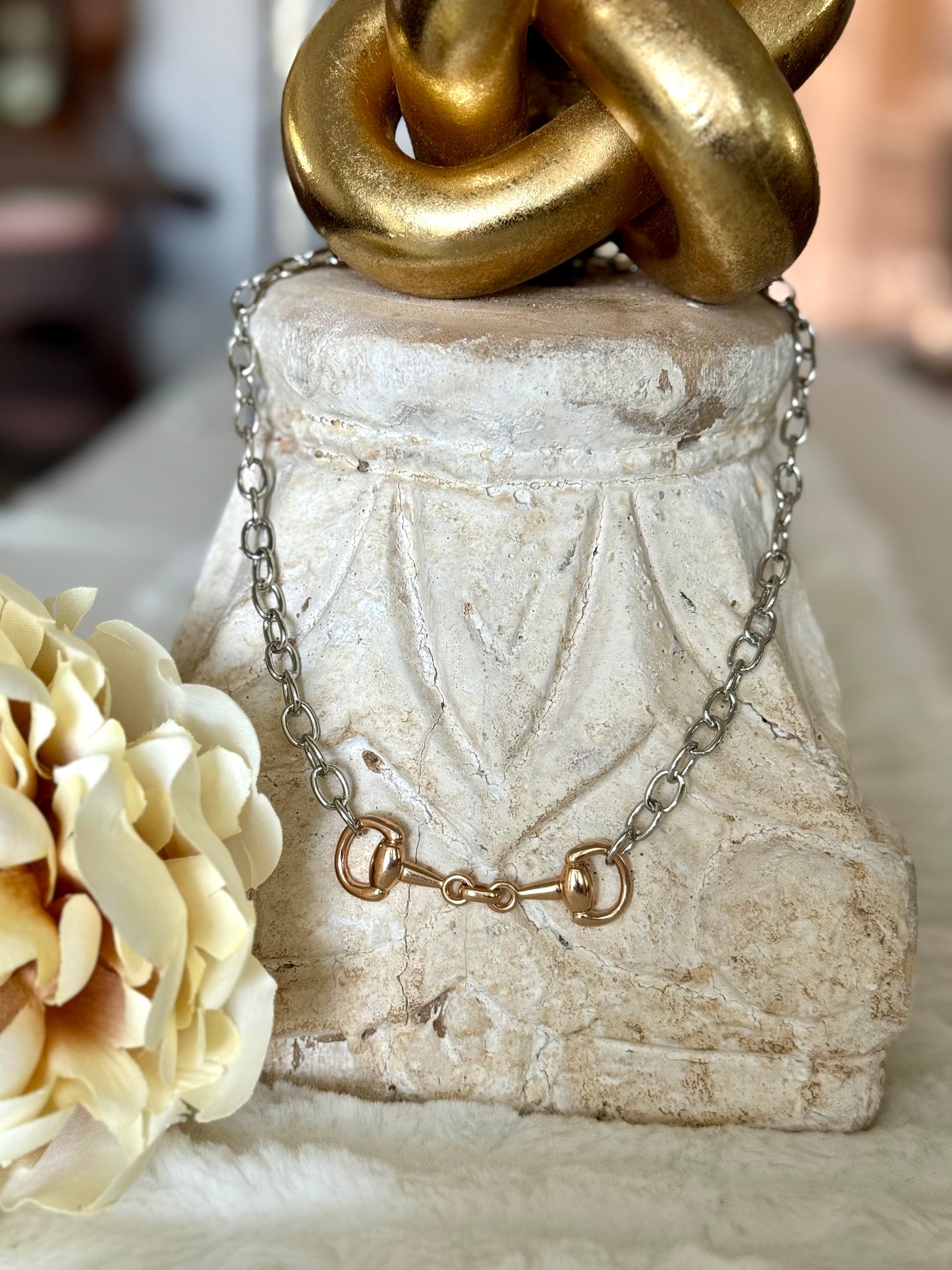 The Polo - Snaffle Bit Necklace
