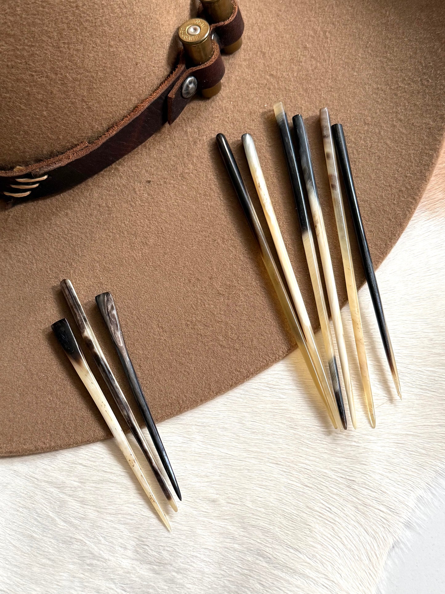 Water Buffalo Horn - Hat Pick