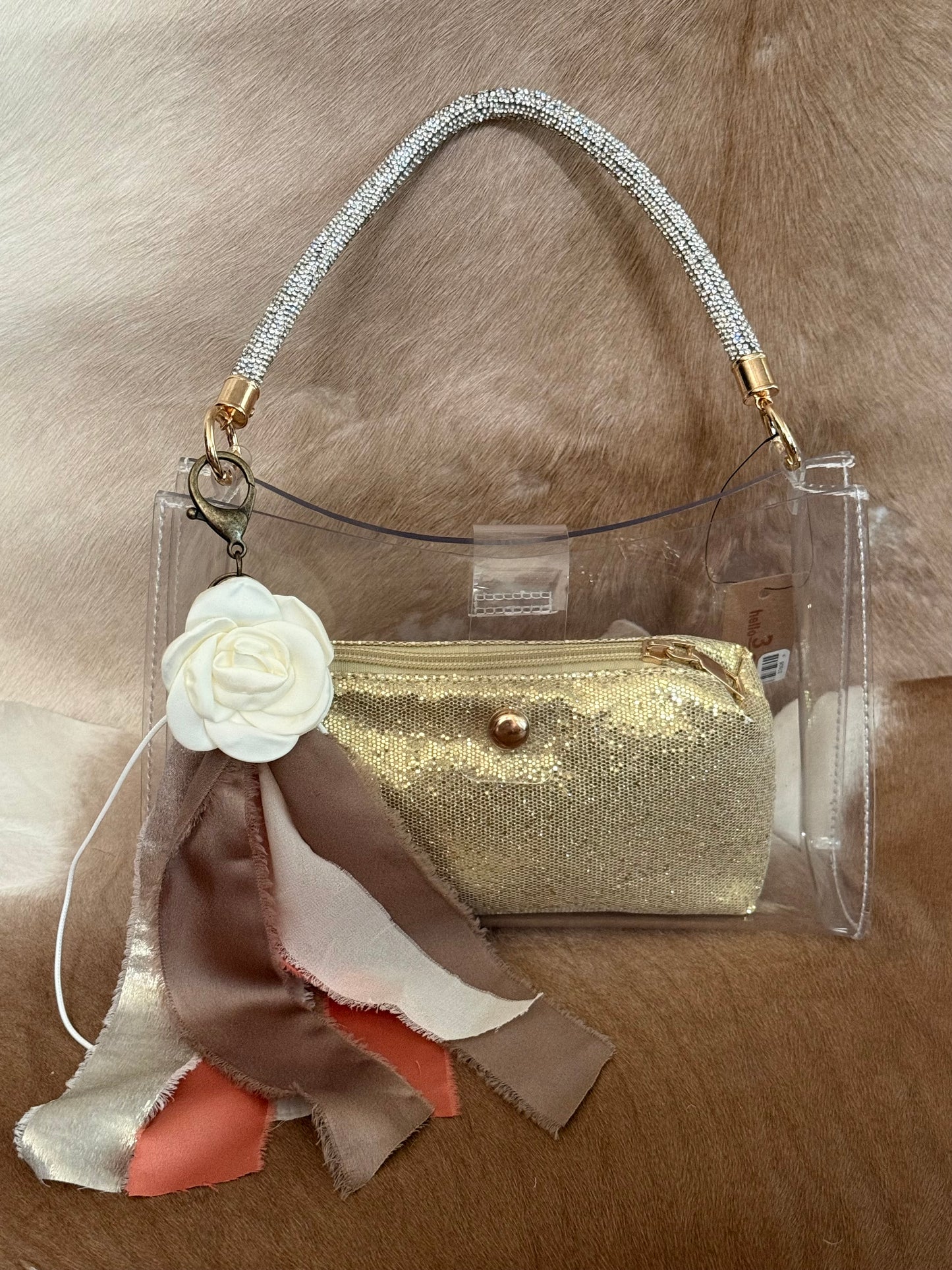 Game Day -  Ribbon Purse Tassel