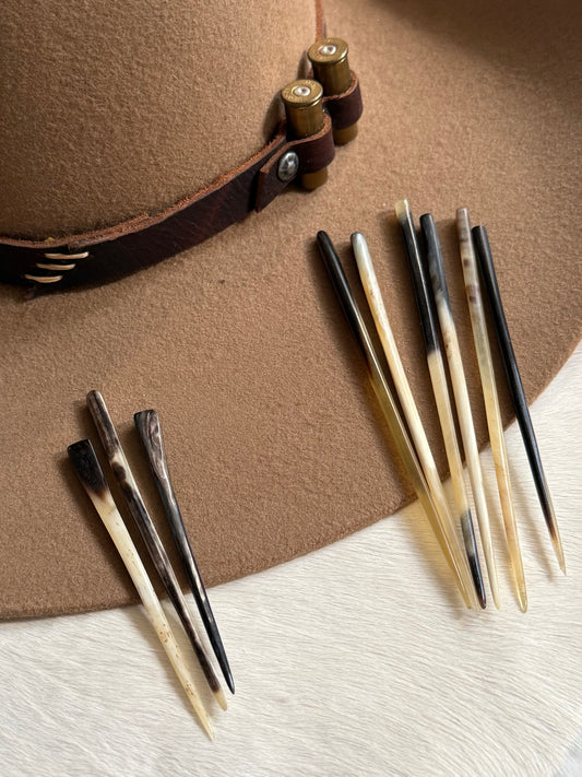 Water Buffalo Horn - Hat Pick