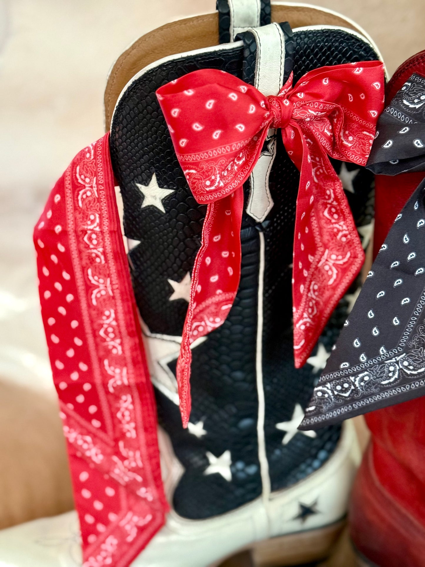 Boot Bows -  Game Day Colors