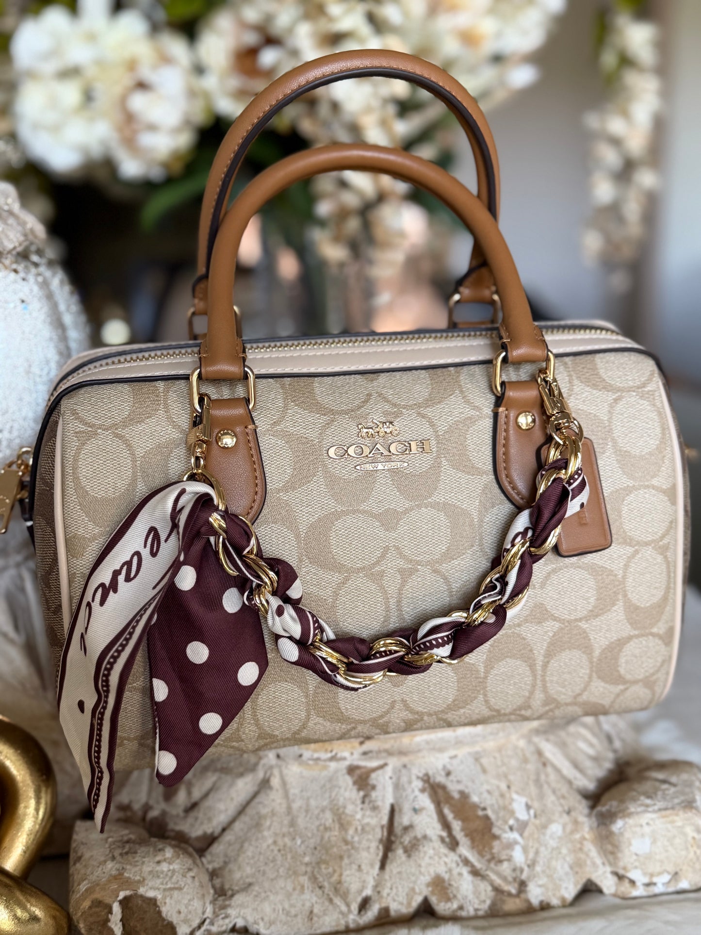 Purse Charm/Phone Chain - Dots