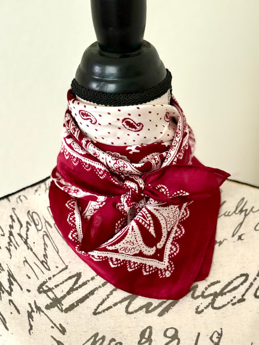 Wild Rag - Retro Red