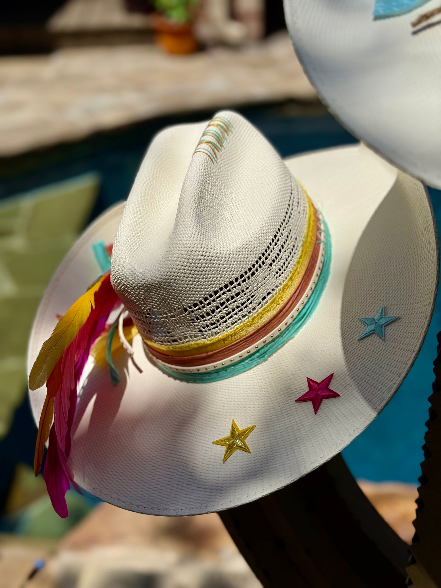 Beach Babe (Sunset)- Truck Stop Cowgirl Straw Hat
