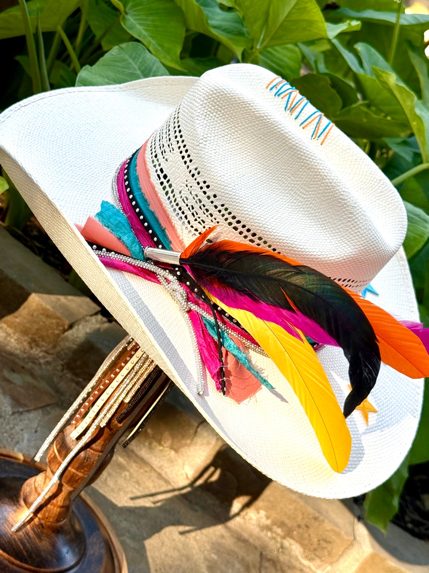 Spurs Retro I - Classic Straw Hat