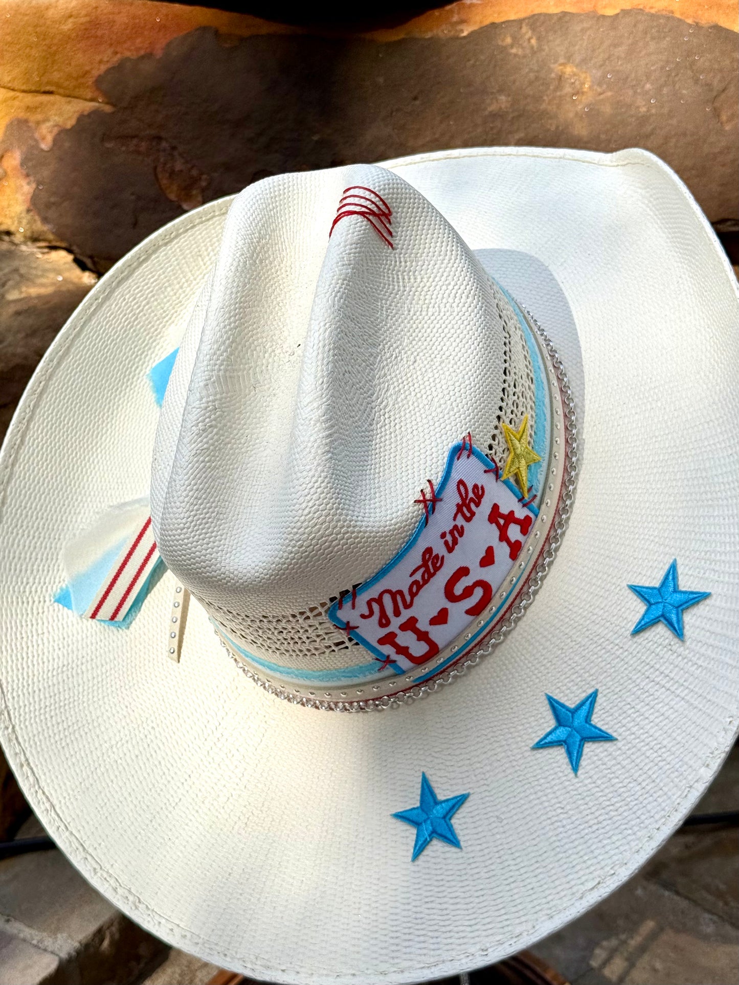 Made in the USA - Truck Stop Cowgirl Straw Hat