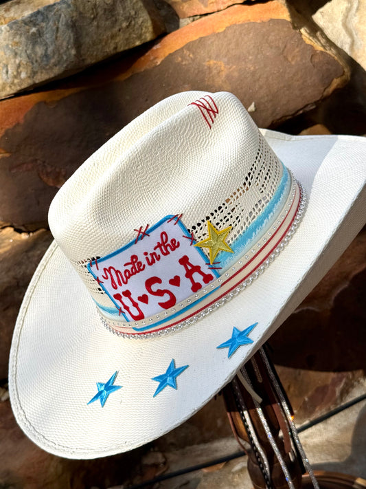 Made in the USA - Truck Stop Cowgirl Straw Hat