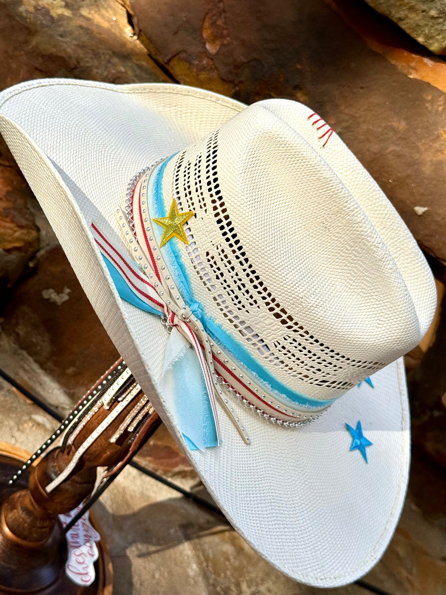 Made in the USA - Truck Stop Cowgirl Straw Hat