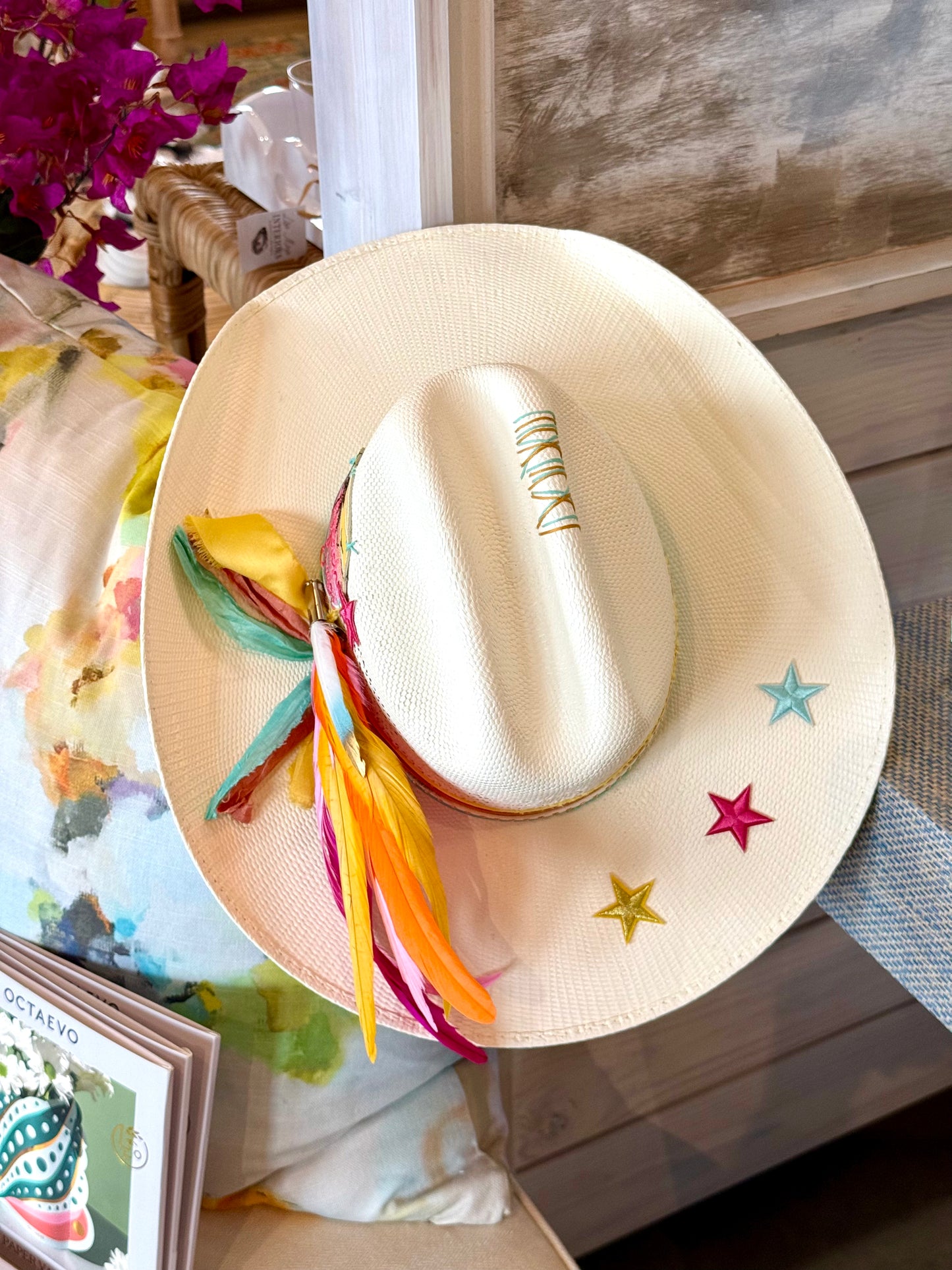 Beach Babe (Sunset)- Truck Stop Cowgirl Straw Hat