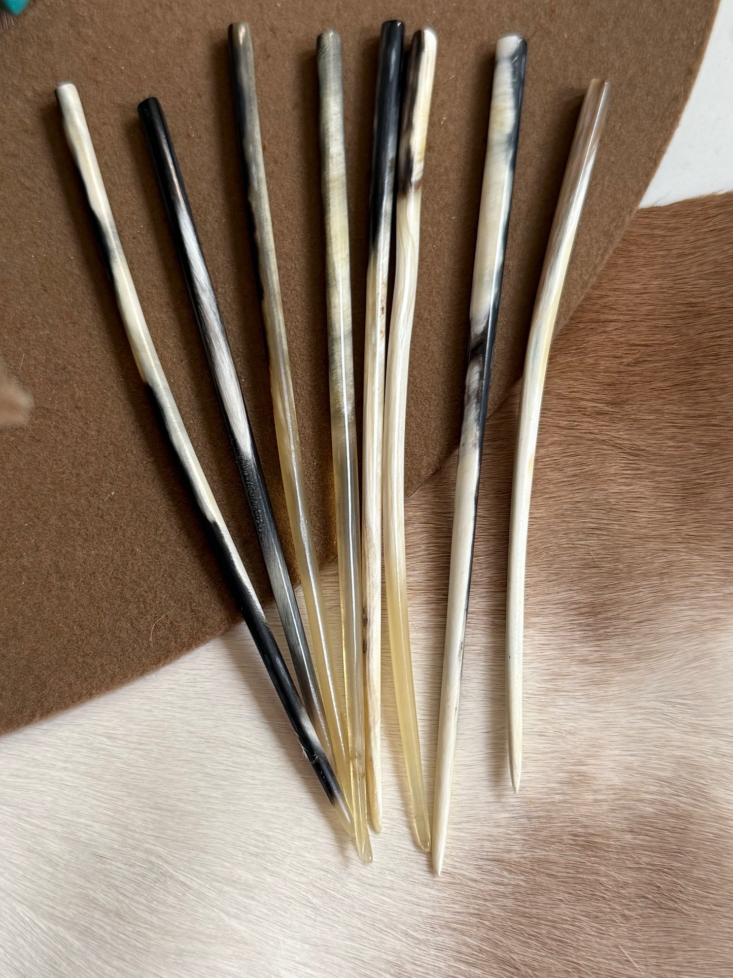 Water Buffalo Horn - Hat Pick