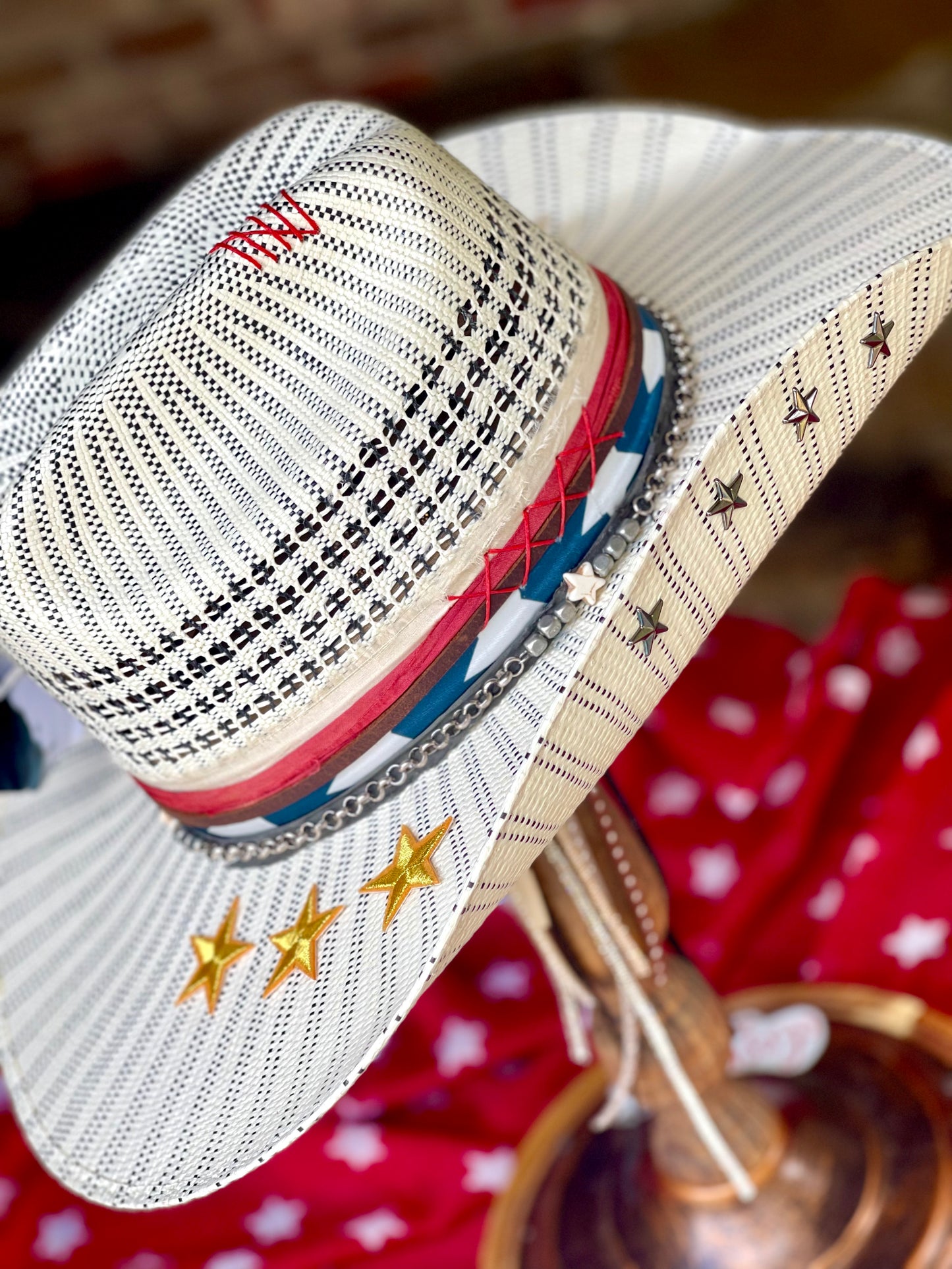 The Patriot - Customized Cowboy Hat