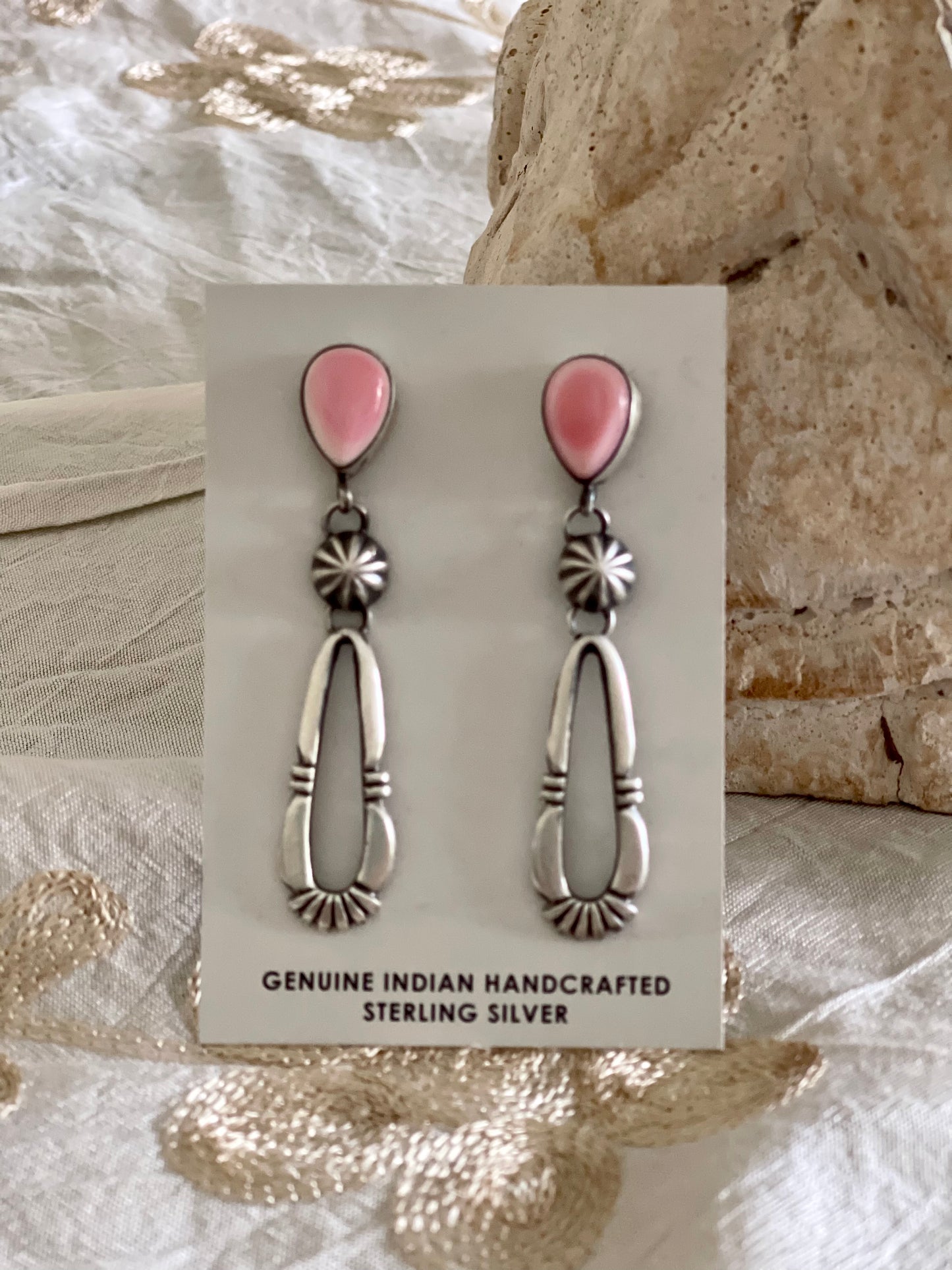 Pink-Conch In Sterling Silver