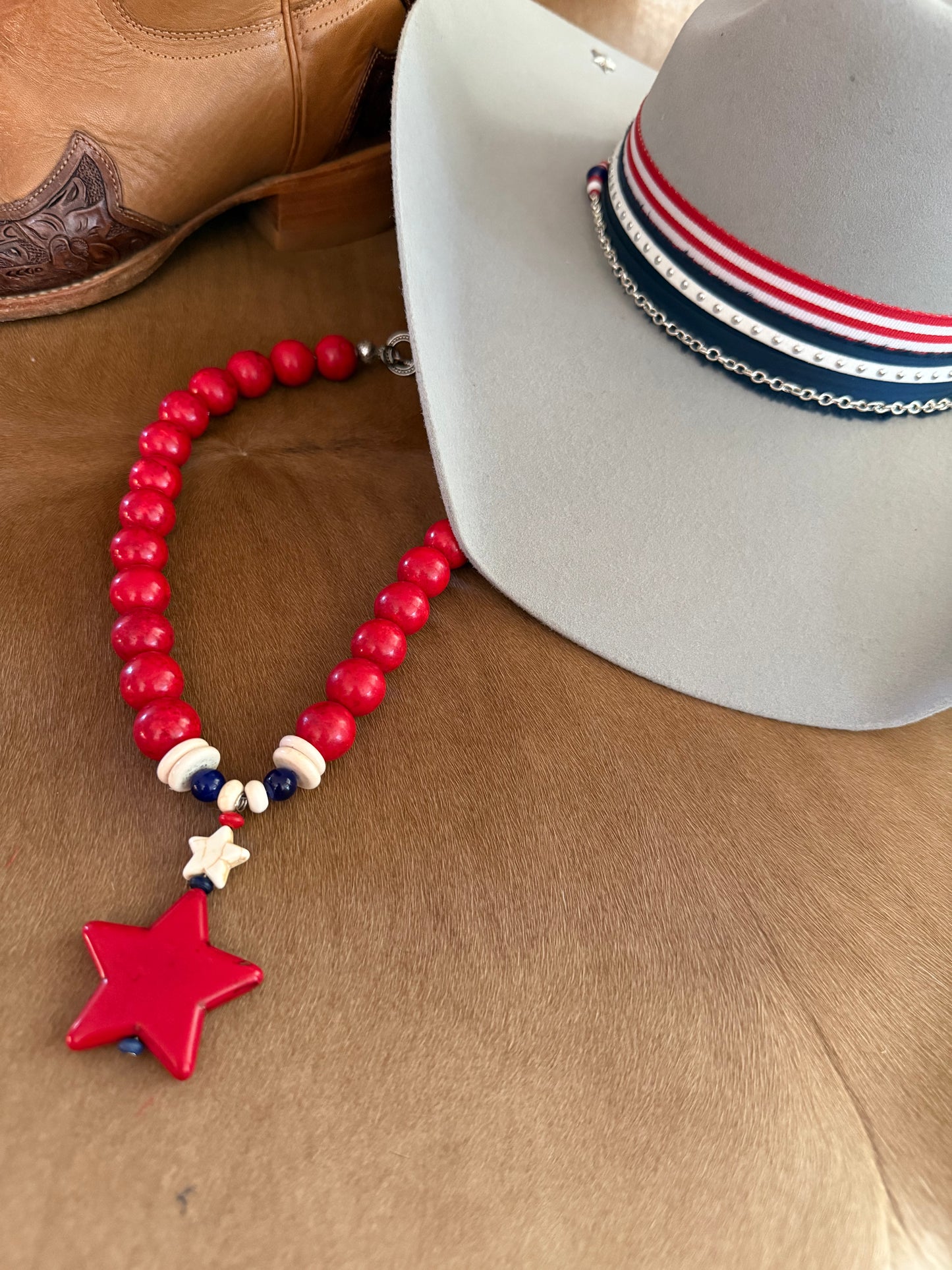 Red, White & Blue - Game Day Hat