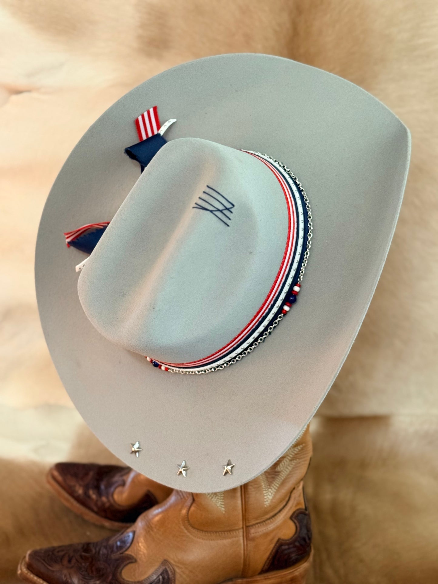 Red, White & Blue - Game Day Hat