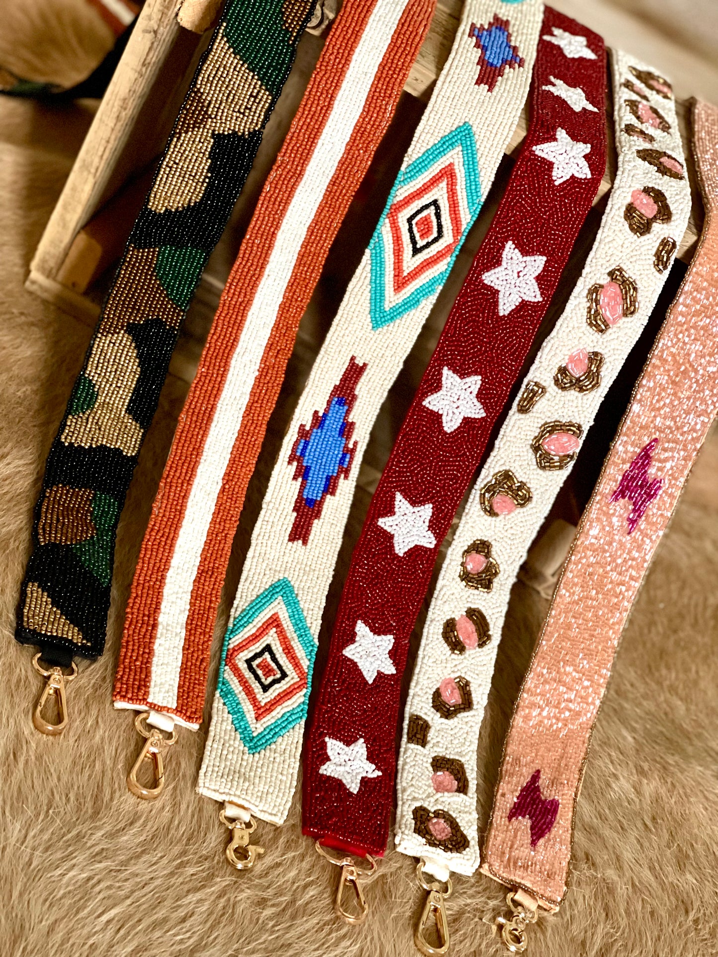 Beaded Fashion Purse Straps