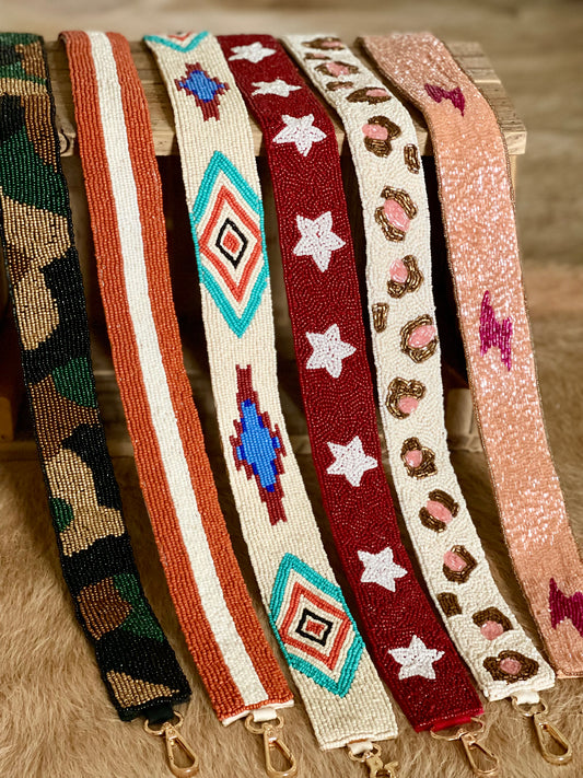 Beaded Fashion Purse Straps