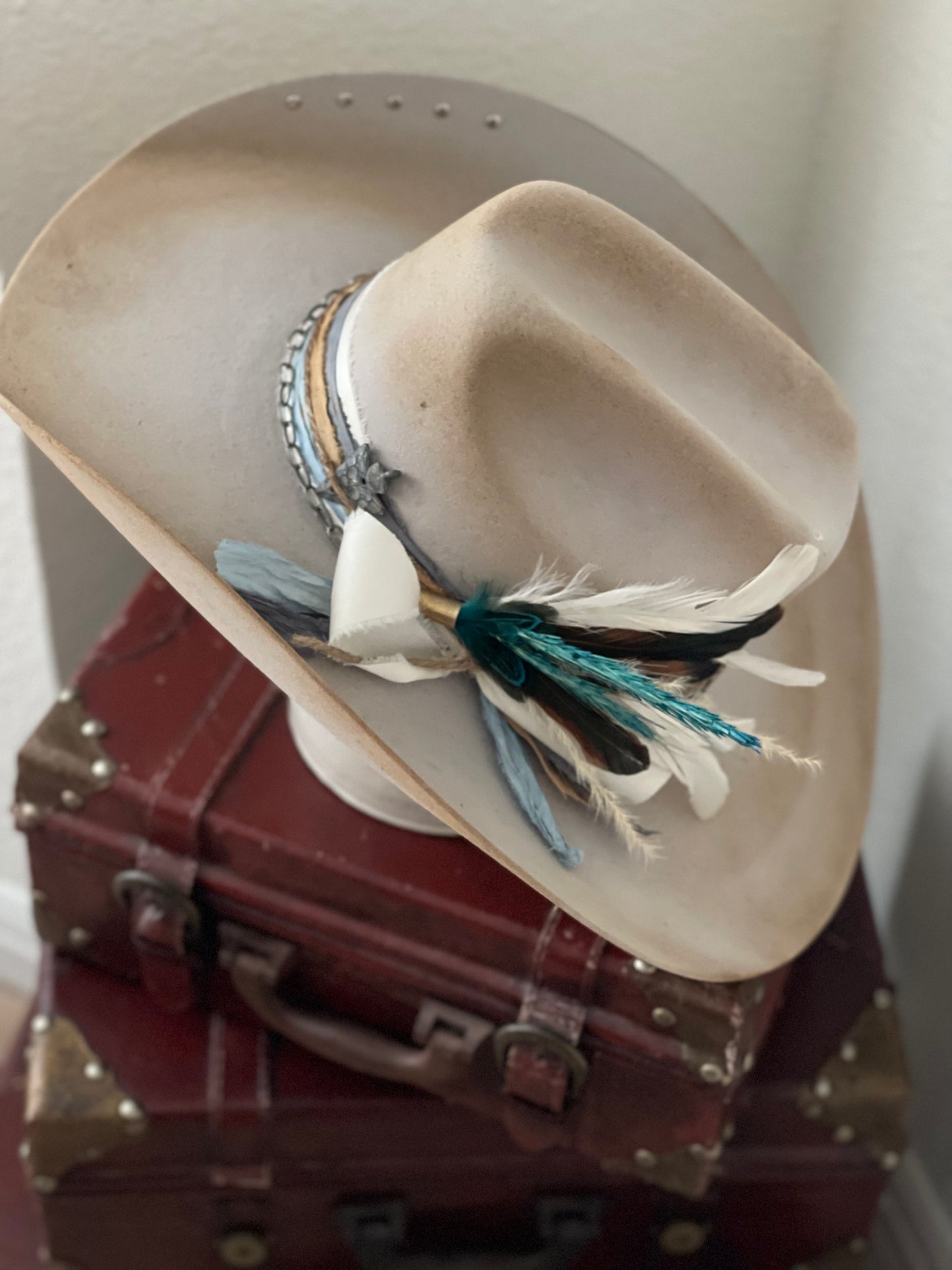 Customized Cowboy Hat - Texas Sky