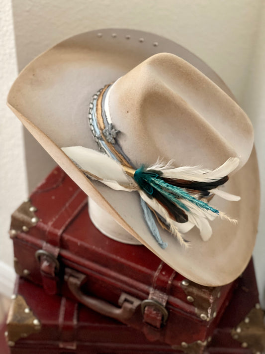 Customized Cowboy Hat - Texas Sky