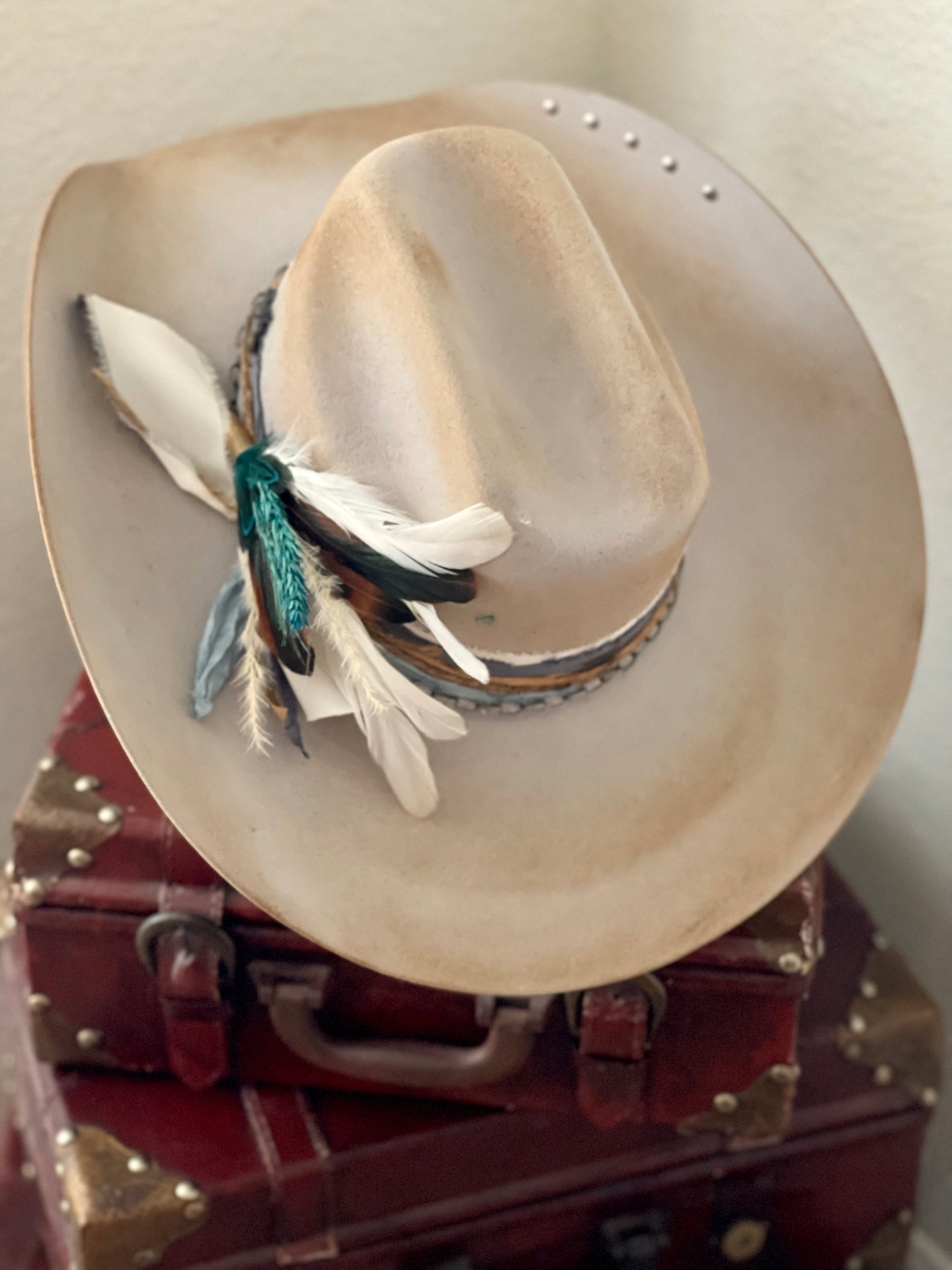 Customized Cowboy Hat - Texas Sky