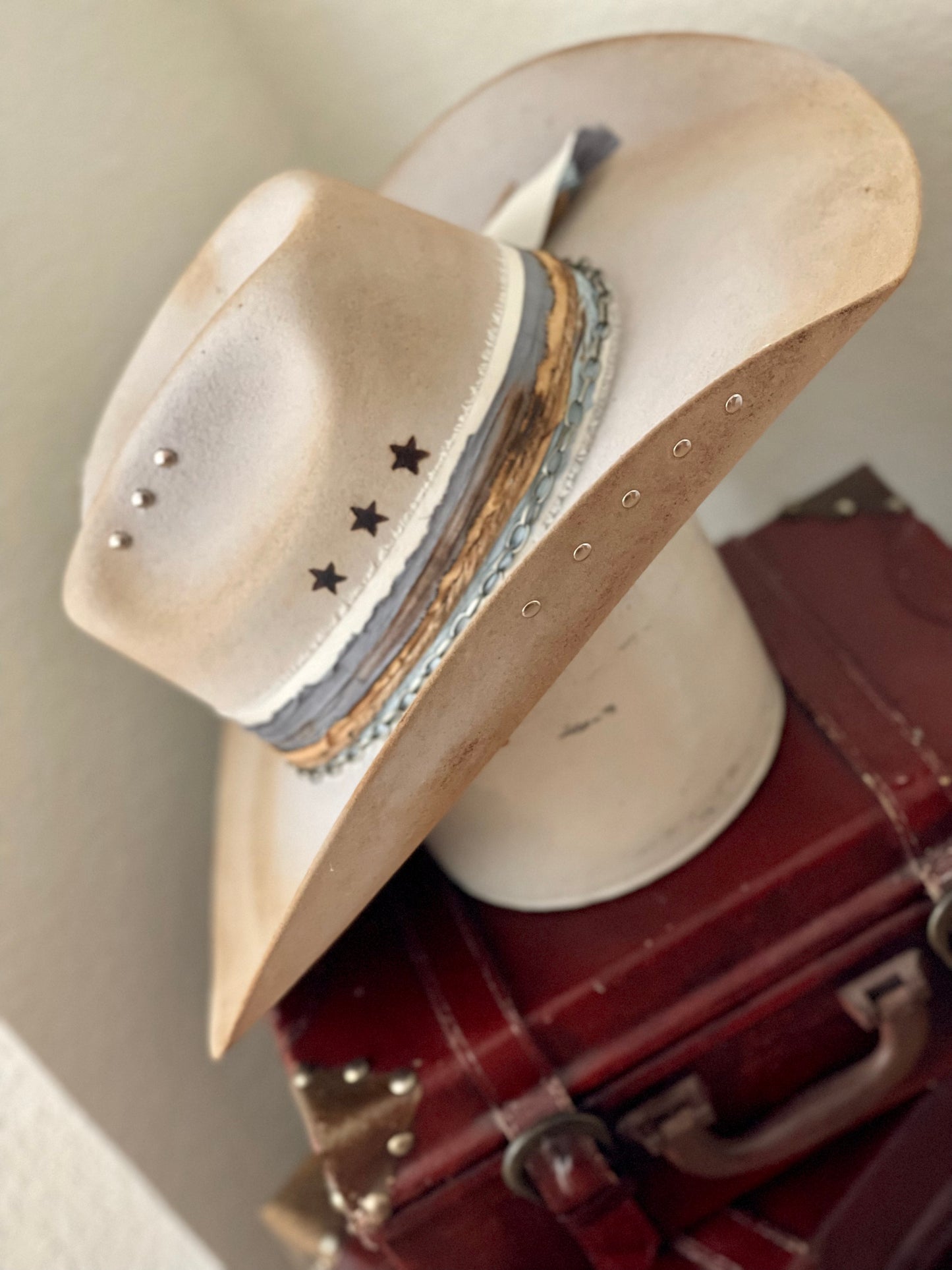 Customized Cowboy Hat - Texas Sky