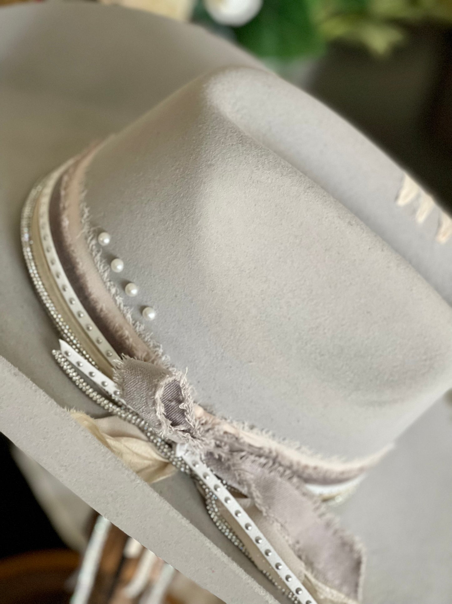 Customized Cowboy Hat - The Heather