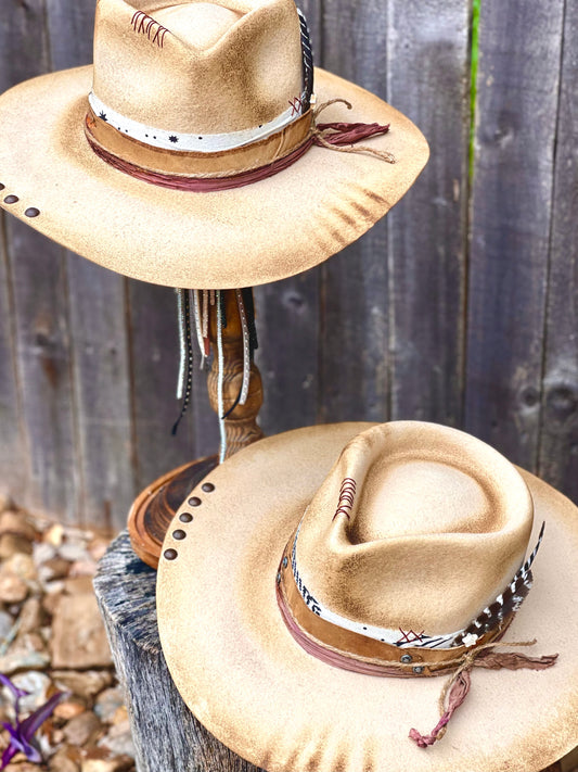 Customized Western Fashion Hat - The County Line I