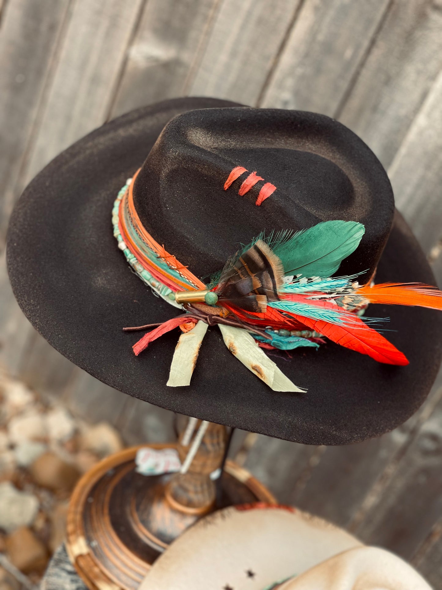 Customized Western Fashion Hat - The Laramie (Black)